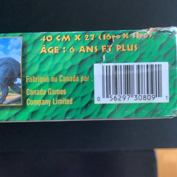 3/10$ Vintage dino puzzle 100 - Picture 4 of 4